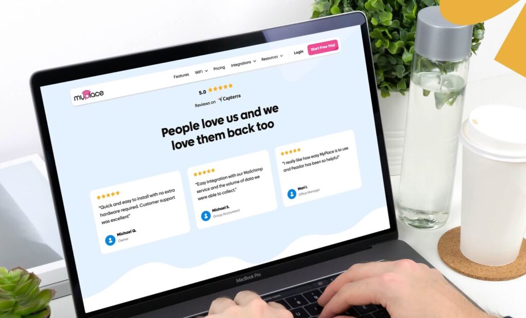Take advantage of your social proof