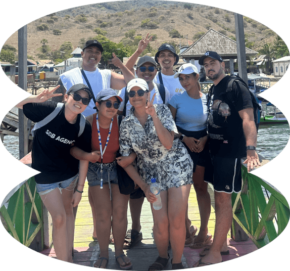 SDB visiting komodo island
