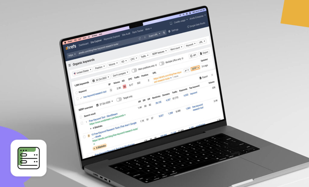 A report on Ahrefs showing more accurate average metrics after Google removed ?num=100