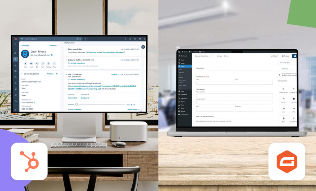 Comparison between HubSpot and Gravity Form