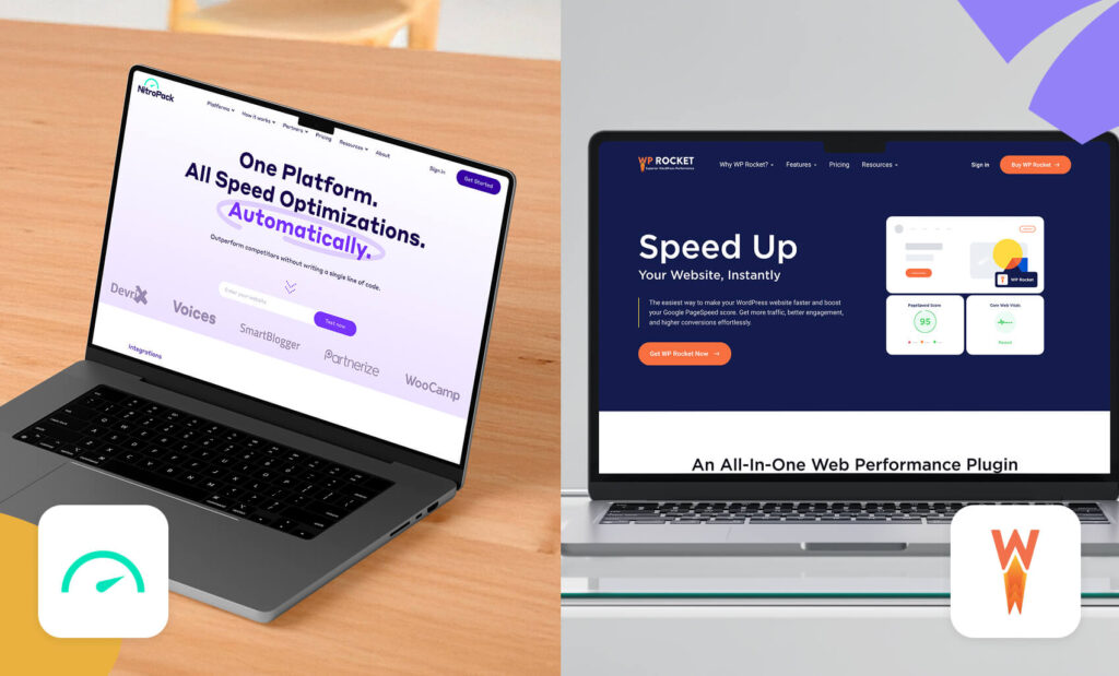 Quick overview between NitroPack and WP Rocket